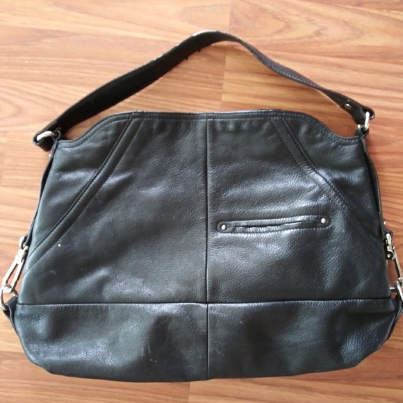 B. Makowsky black leather purse - Picture 2 of 6